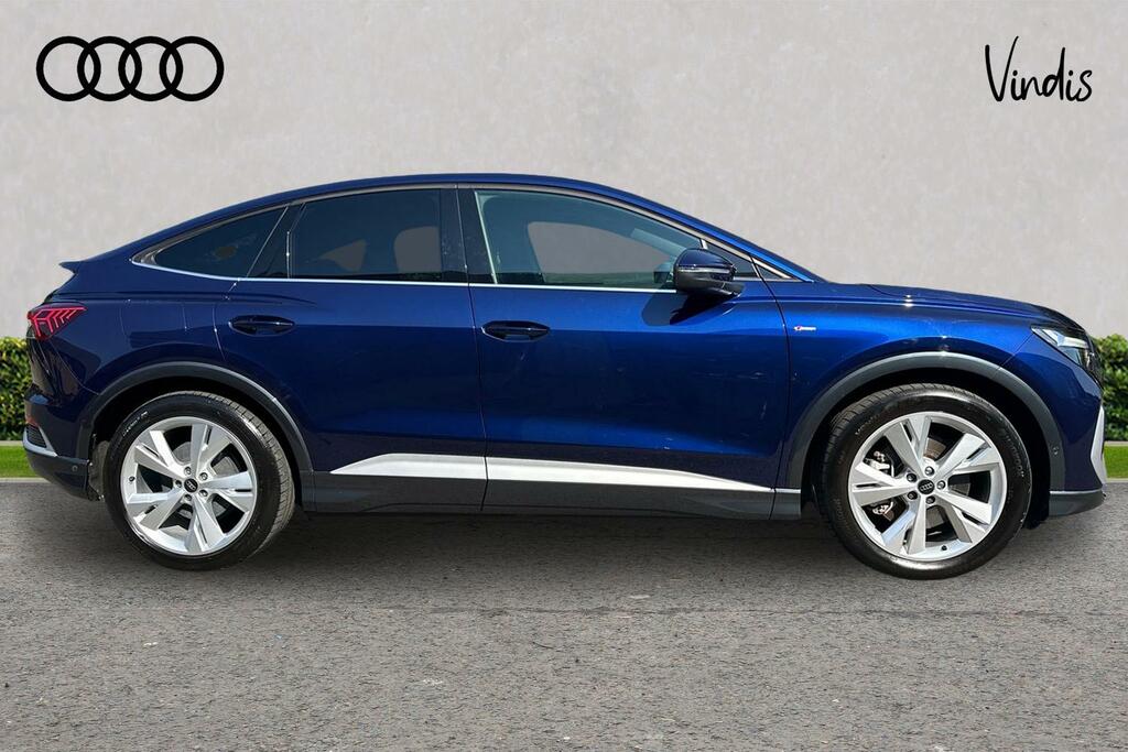 Audi Q4 E Tron Audi Q4 E-tron Sportback Sportback Q4 S Line 40 E- Blue #4