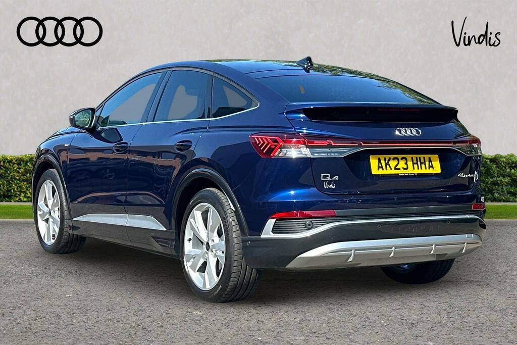 Audi Q4 E Tron Audi Q4 E-tron Sportback Sportback Q4 S Line 40 E- Blue #3