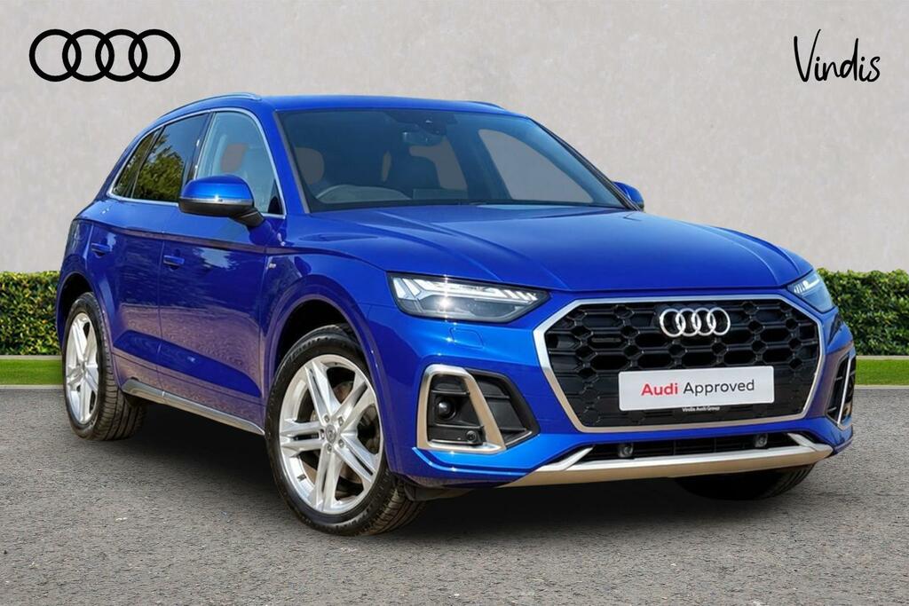 Audi Q5 Audi Q5 S Line 45 Tfsi Quattro 265 Ps S Tronic Blue
