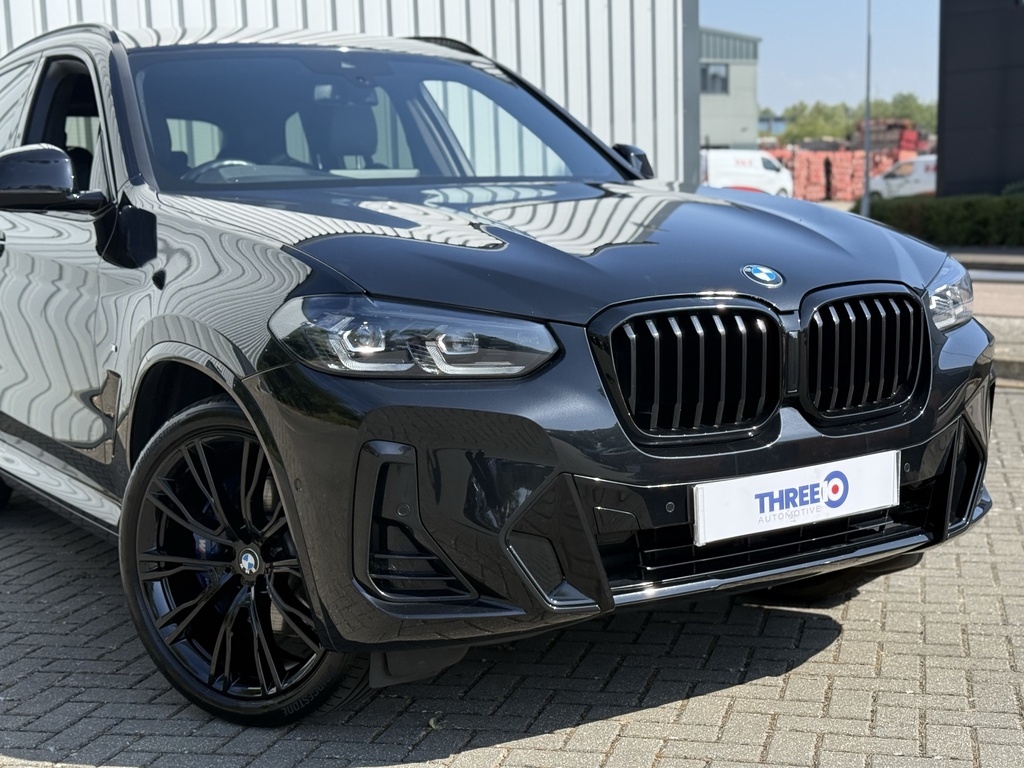 BMW X3 Bmw X3 Xdrive20d M Sport Mhev Black #3