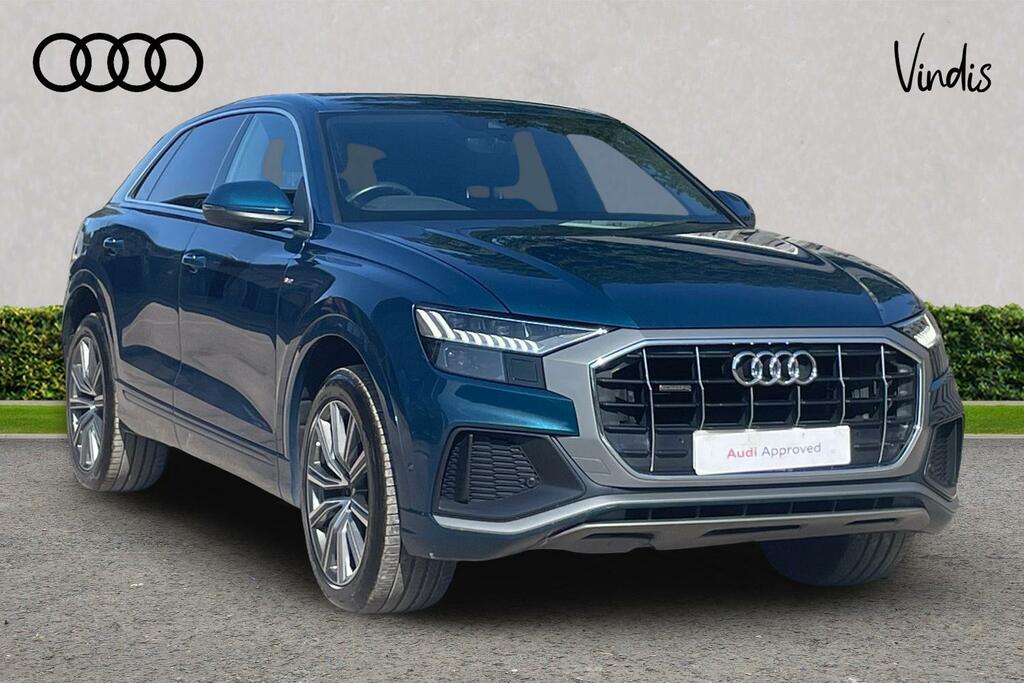 Audi Q8 Audi Q8 S Line 50 Tdi Quattro 286 Ps Tiptronic Blue