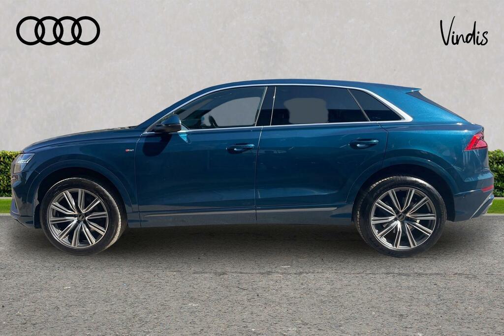 Audi Q8 Audi Q8 S Line 50 Tdi Quattro 286 Ps Tiptronic Blue #4