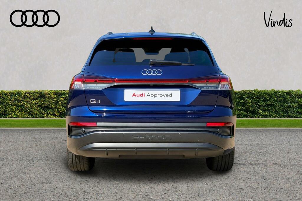 Audi Q4 E Tron Audi Q4 E-tron Estate 210Kw 45 82Kwh Black Edition Blue #6