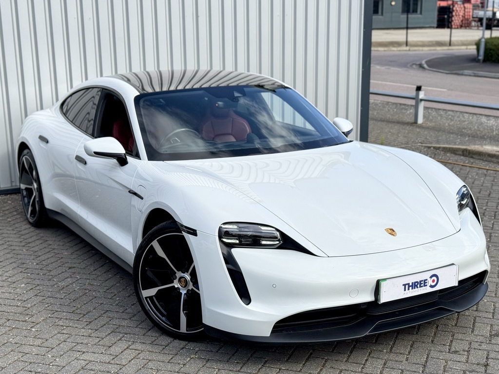 Porsche Taycan Porsche Taycan 4S 93Kwh PX22LAO White #2
