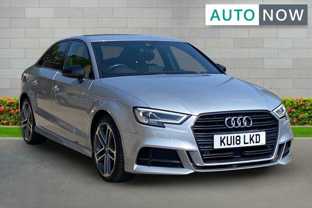 Audi A3 Audi A3 1.5 Tfsi Cod Black Edition Saloon Petr Silver