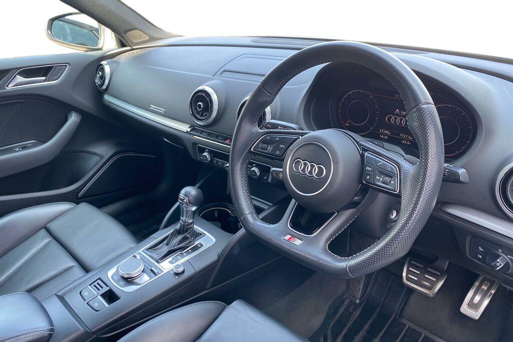 Audi A3 Audi A3 1.5 Tfsi Cod Black Edition Saloon Petr Silver #6