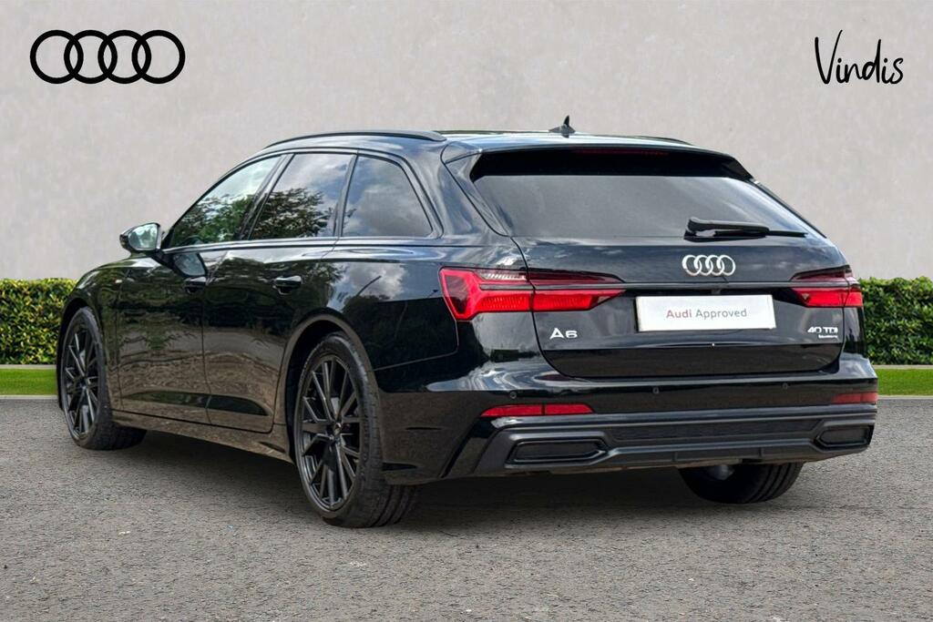 Audi A6 Avant Audi A6 Avant Black Edition 40 Tdi Quattro 204 Ps DC23AHJ Black #3