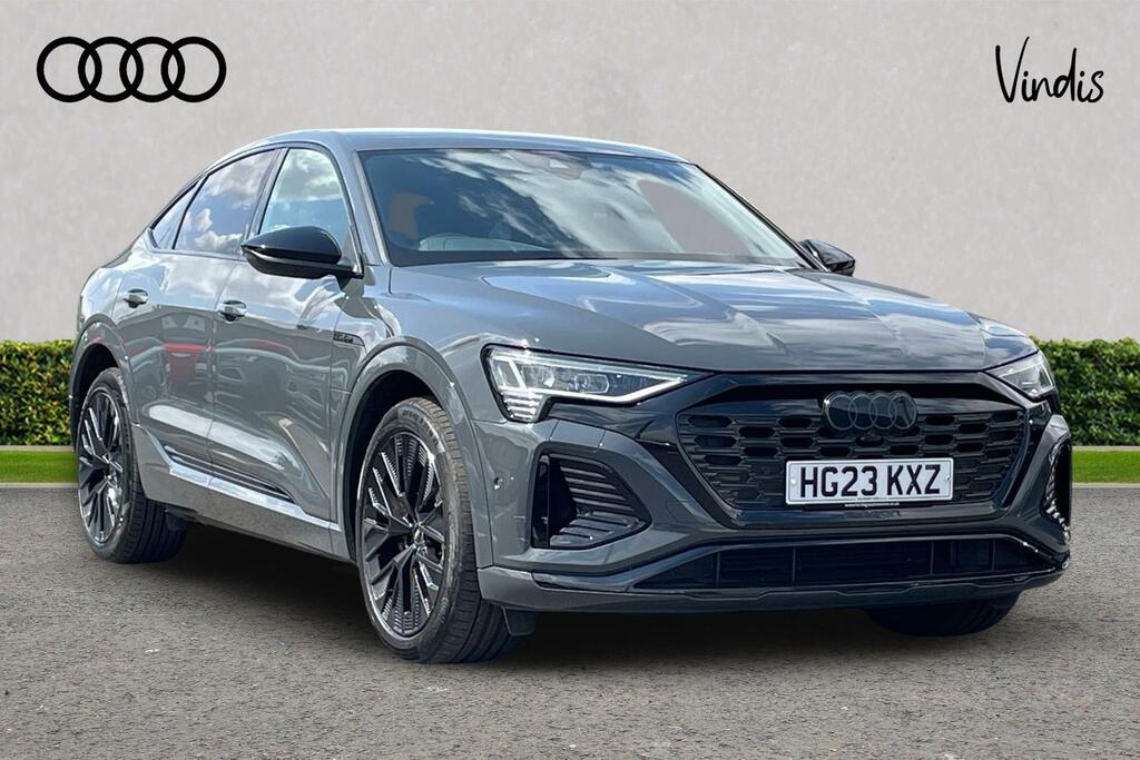 Audi Q8 e tron Audi Q8 Sportback Black Edition 55 E-tron Quattro Grey