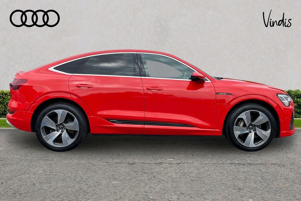 Audi E-tron Audi E-tron Sportback S Line 55 Quattro 300,00 Kw Red #4
