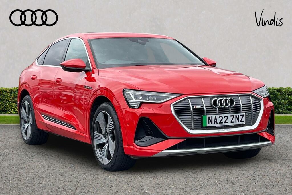 Audi E-tron Audi E-tron Sportback S Line 55 Quattro 300,00 Kw Red