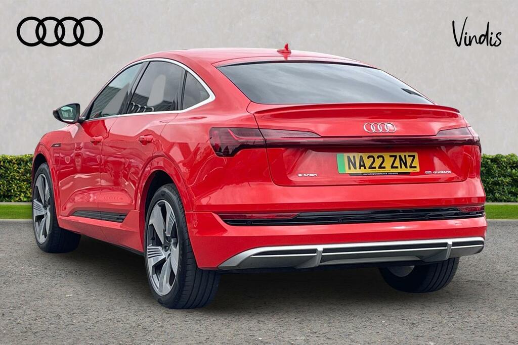 Audi E-tron Audi E-tron Sportback S Line 55 Quattro 300,00 Kw Red #3