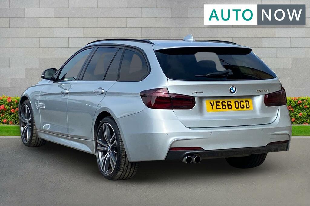 BMW 3 Series Bmw 3 Series 2.0 320I M Sport Touring A YE66OGD Silver #3
