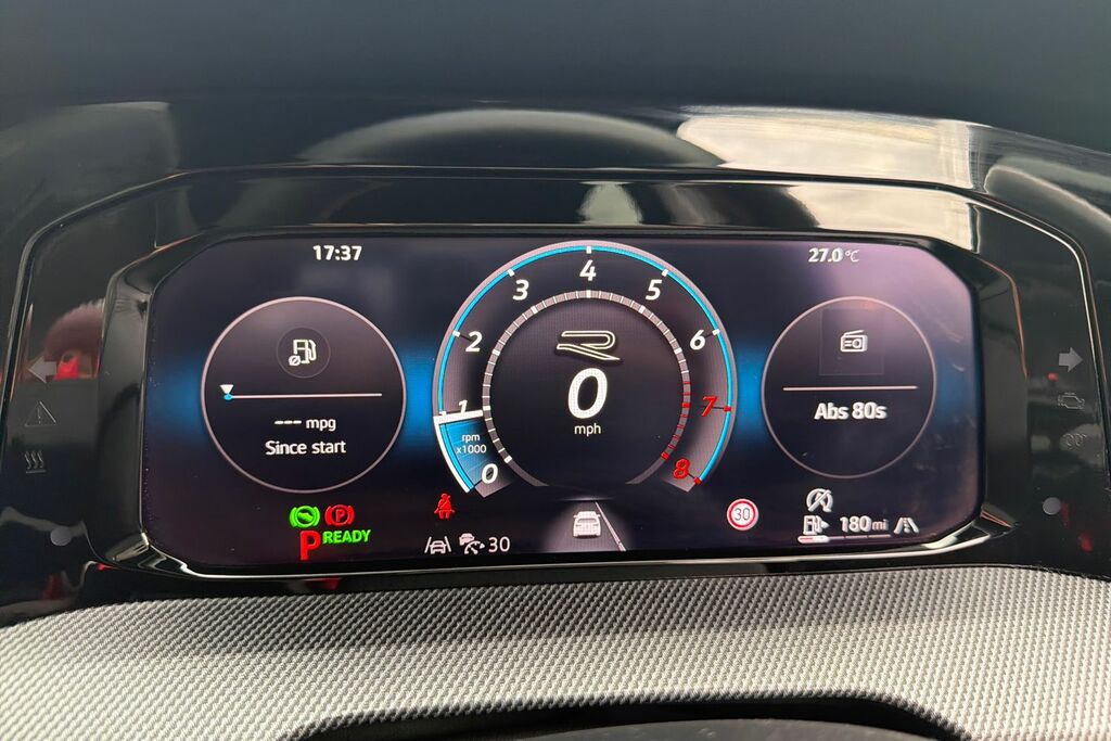 Volkswagen Golf Tsi R Black Edition Blue #22