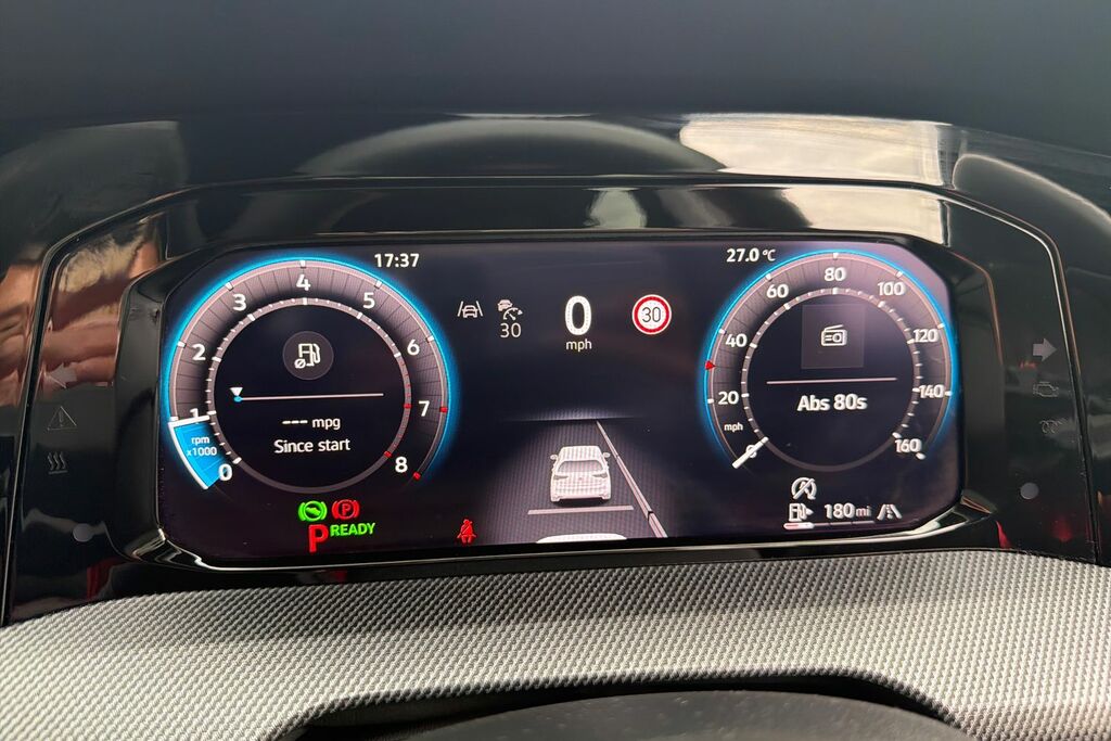 Volkswagen Golf Tsi R Black Edition Blue #21