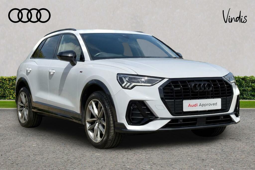 Audi Q3 Audi Q3 Black Edition 40 Tfsi Quattro 190 Ps S Tro AP22EAG White