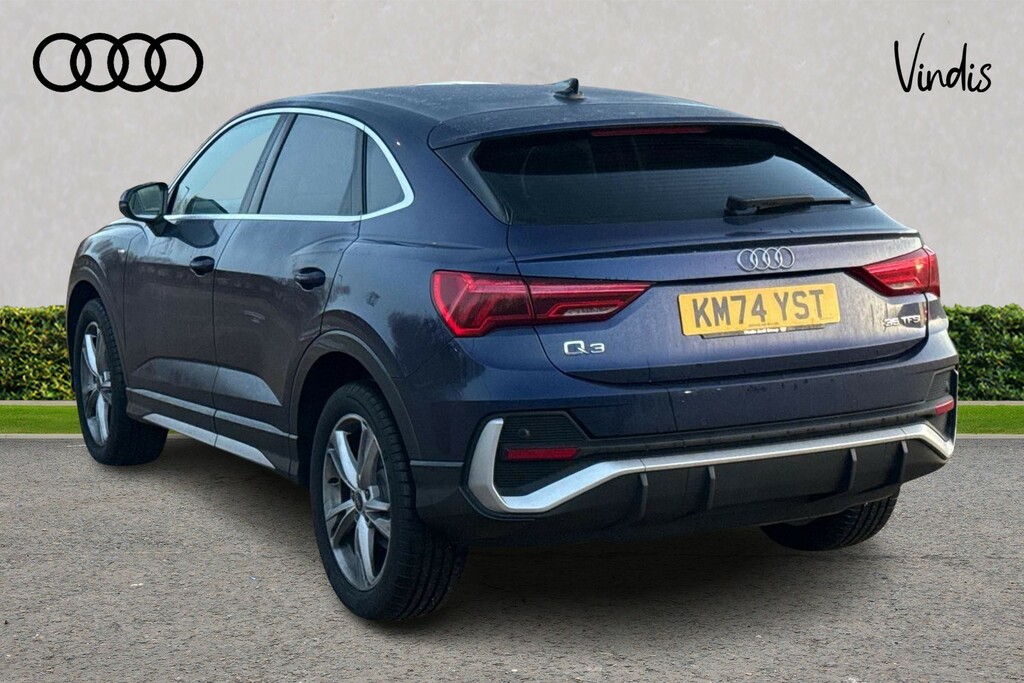 Audi Q3 Audi Q3 Sportback 35 Tfsi S Line S Tronic Lea Blue #3