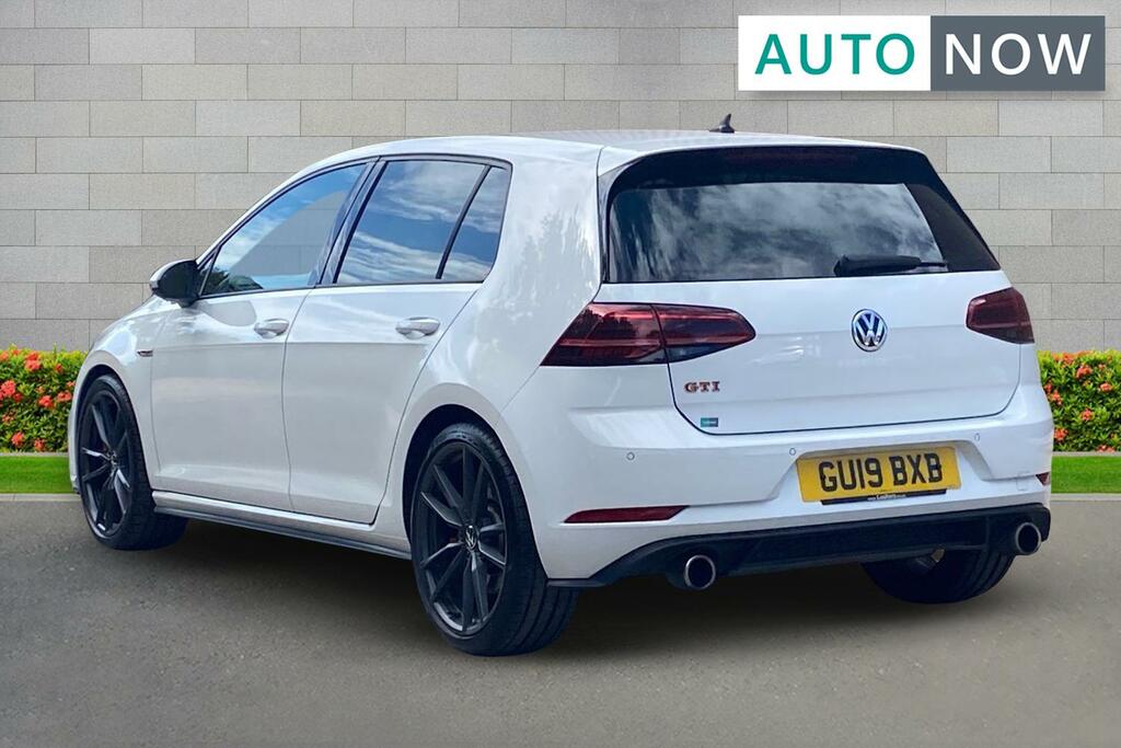Volkswagen Golf Volkswagen Golf 2.0 Tsi Gti Performance Hatchback GU19BXB White #3