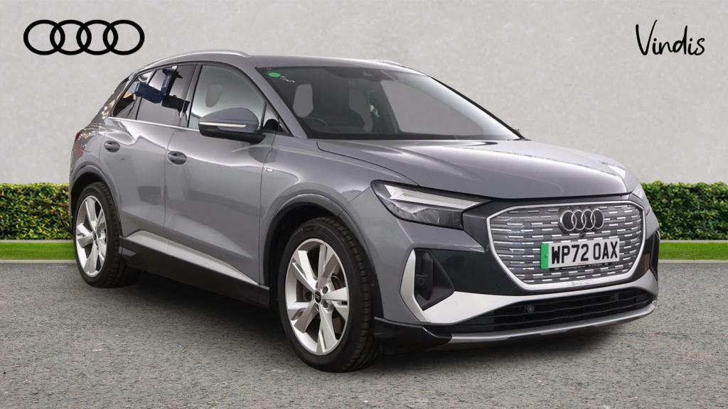 Audi Q4 E Tron Audi Q4 E-tron Q4 S Line 40 E-tron 150,00 Kw Grey