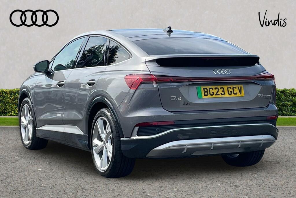 Audi Q4 E Tron Audi Q4 E-tron Sportback Sportback Q4 S Line 50 E- BG23GCV Grey #3