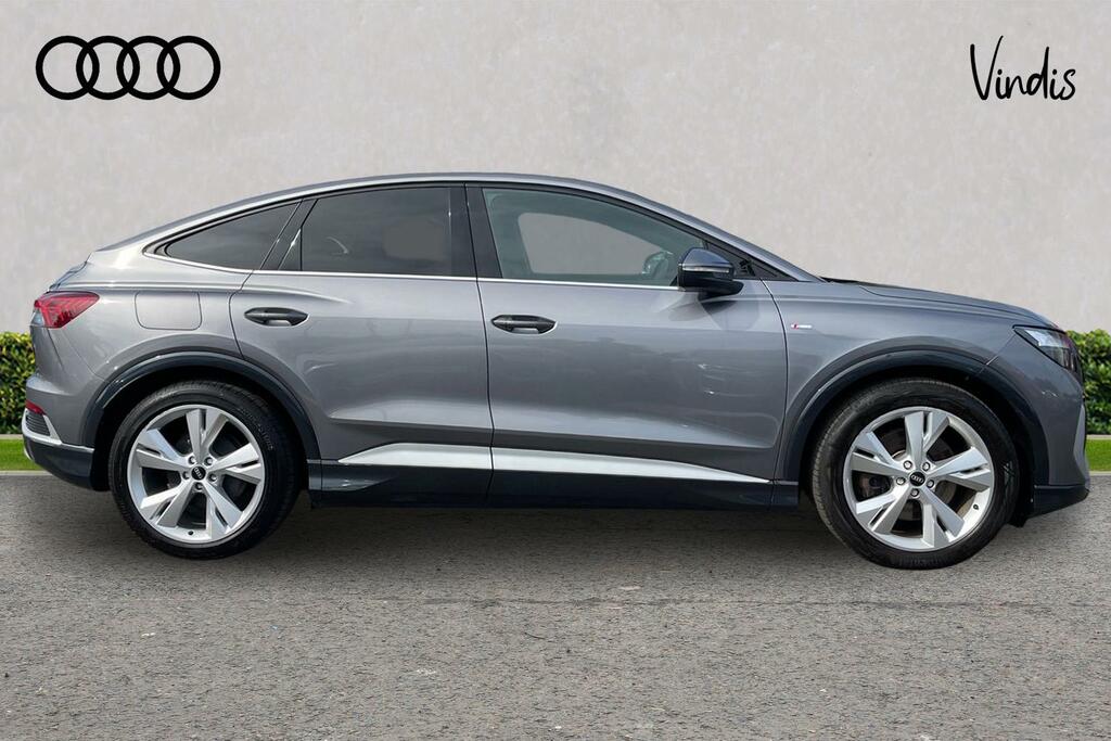 Audi Q4 E Tron Audi Q4 E-tron Sportback Sportback Q4 S Line 50 E- BG23GCV Grey #4