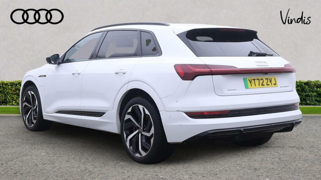 Audi E-tron Audi E-tron Black Edition 50 Quattro 230,00 Kw White #2