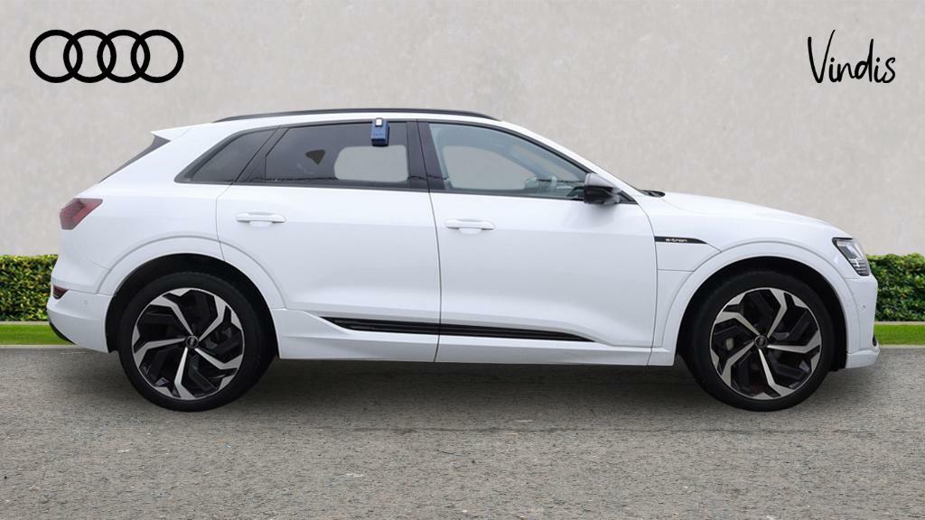 Audi E-tron Audi E-tron Black Edition 50 Quattro 230,00 Kw White #3