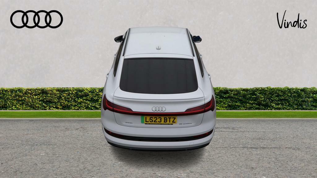 Audi E-tron Audi E-tron Sportback Black Edition 55 Quattro 300 White #5