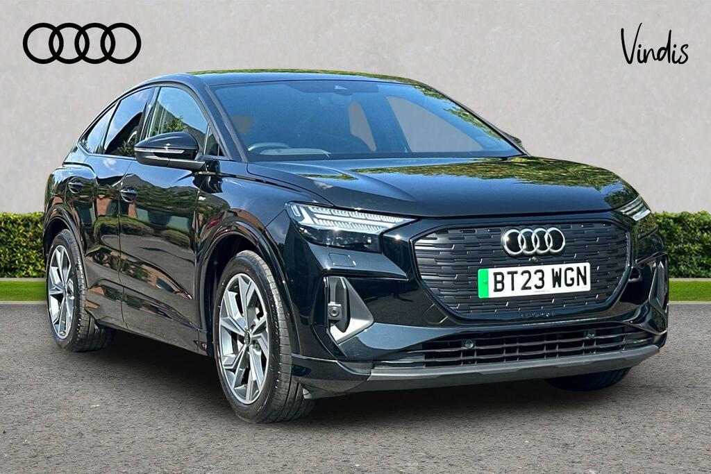 Audi Q4 E Tron Audi Q4 E-tron Sportback Sportback Q4 Edition 1 40 Black