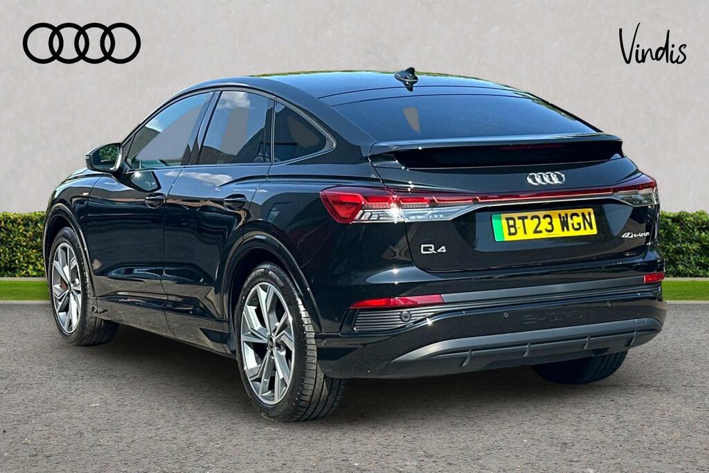 Audi Q4 E Tron Audi Q4 E-tron Sportback Sportback Q4 Edition 1 40 Black #3