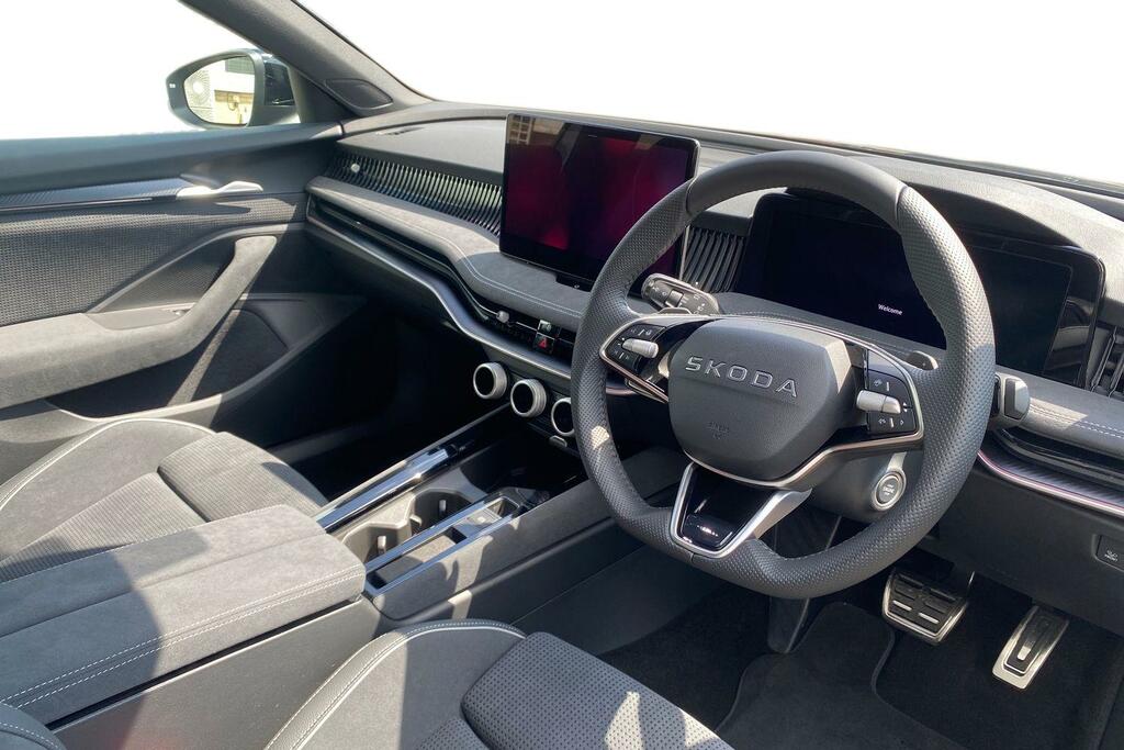 Skoda Superb Skoda Superb Estate 2.0 Tdi Sportline D AV26YLU Grey #6