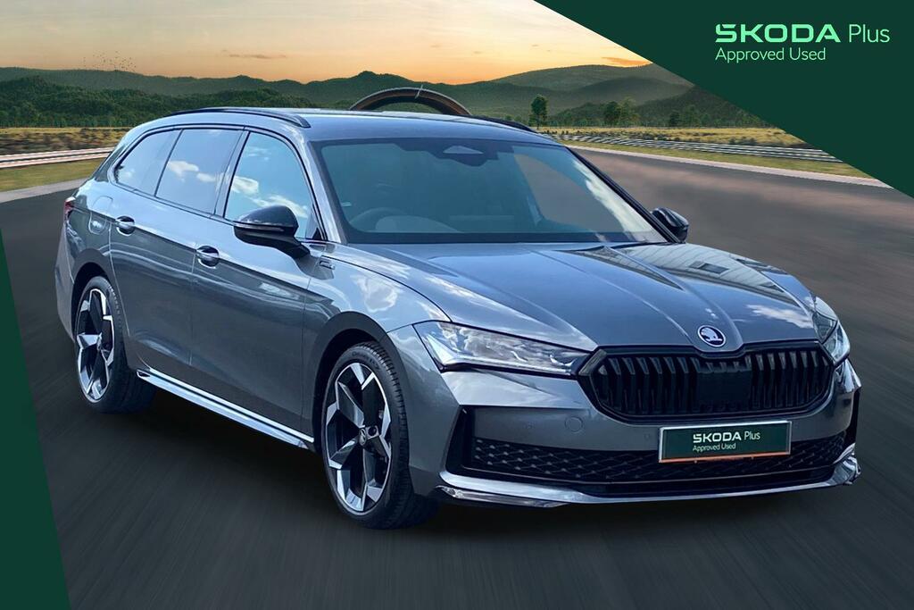 Skoda Superb Skoda Superb Estate 2.0 Tdi Sportline D Grey