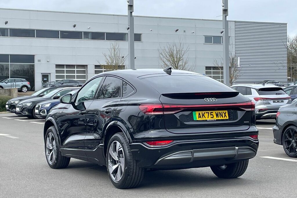 Audi Q6 E-Tron Audi Q6 E-tron Sportback Sportback Q6 S Line E-tro Black #3