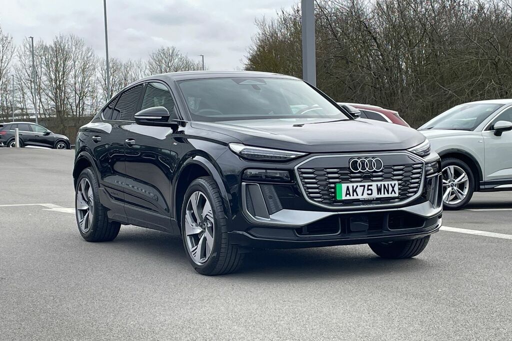 Audi Q6 E-Tron Audi Q6 E-tron Sportback Sportback Q6 S Line E-tro Black