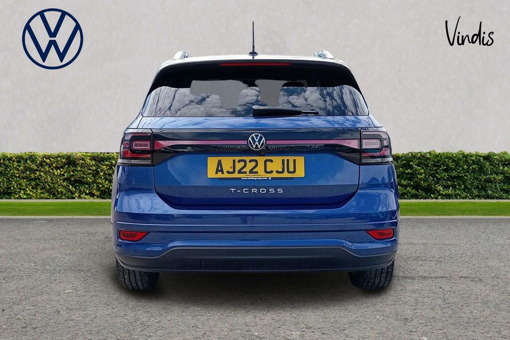Volkswagen T-Cross Volkswagen T-cross R-line 1.0 Tsi 110Ps 6-Speed Ma Blue #4