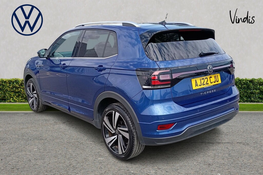 Volkswagen T-Cross Volkswagen T-cross R-line 1.0 Tsi 110Ps 6-Speed Ma Blue #3