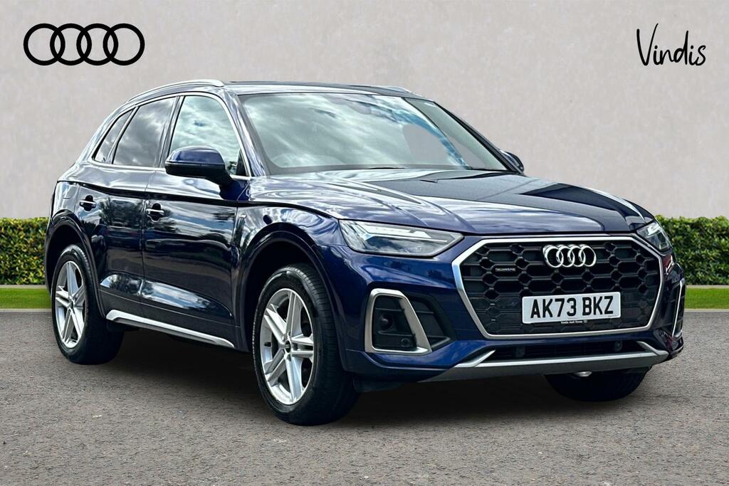 Audi Q5 Audi Q5 S Line 45 Tfsi Quattro 265 Ps S Tronic AK73BKZ Blue