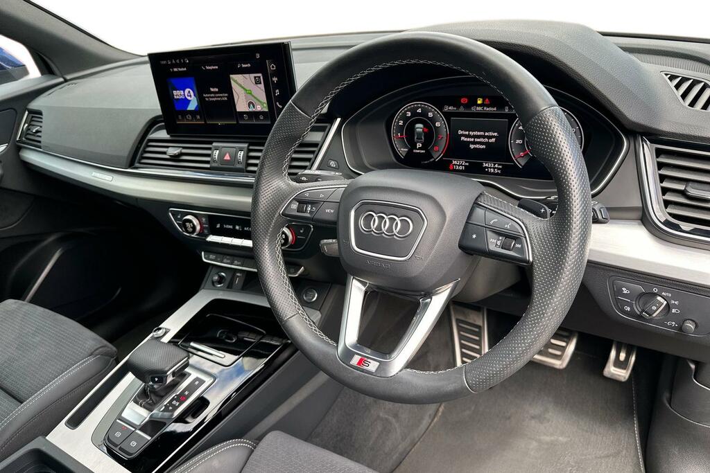 Audi Q5 Audi Q5 S Line 45 Tfsi Quattro 265 Ps S Tronic AK73BKZ Blue #6
