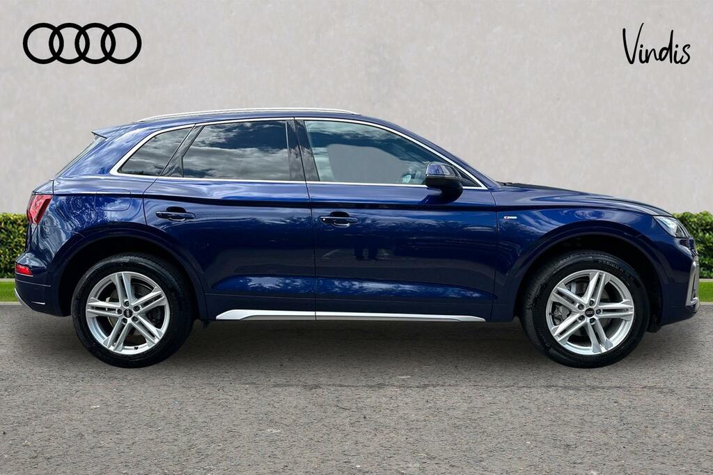 Audi Q5 Audi Q5 S Line 45 Tfsi Quattro 265 Ps S Tronic AK73BKZ Blue #4