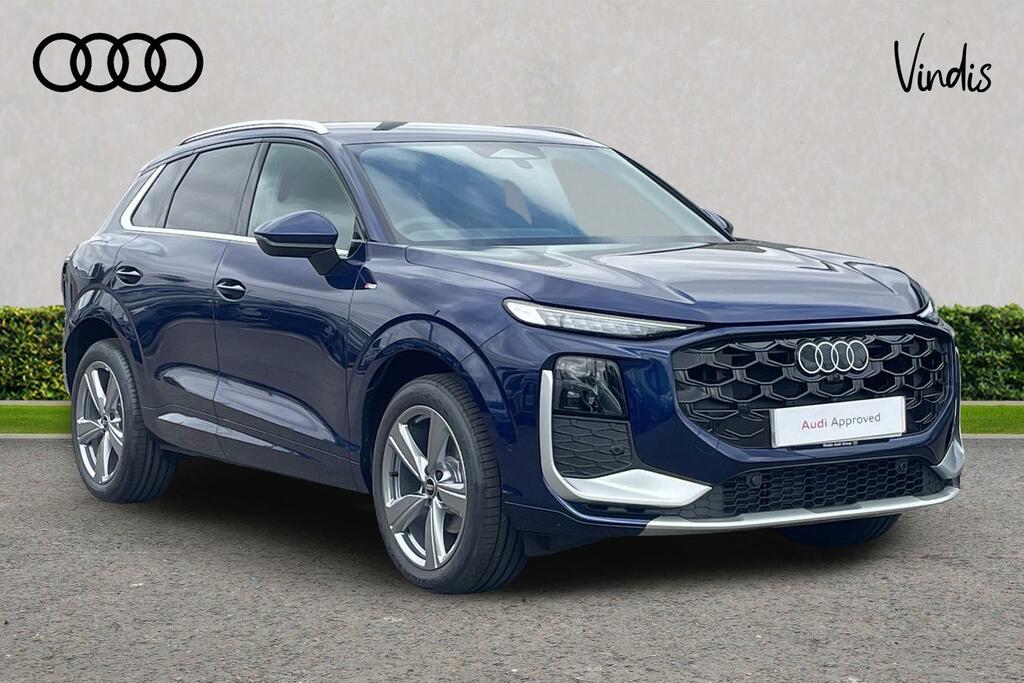 Audi Q3 Audi Q3 Estate 1.5 Tfsi S Line S Tronic Blue