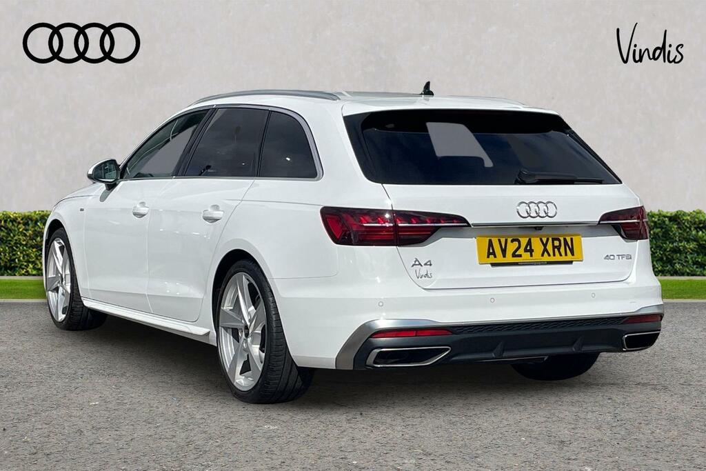 Audi A4 Avant Audi A4 Avant S Line 40 Tfsi 204 Ps S Tronic White #3