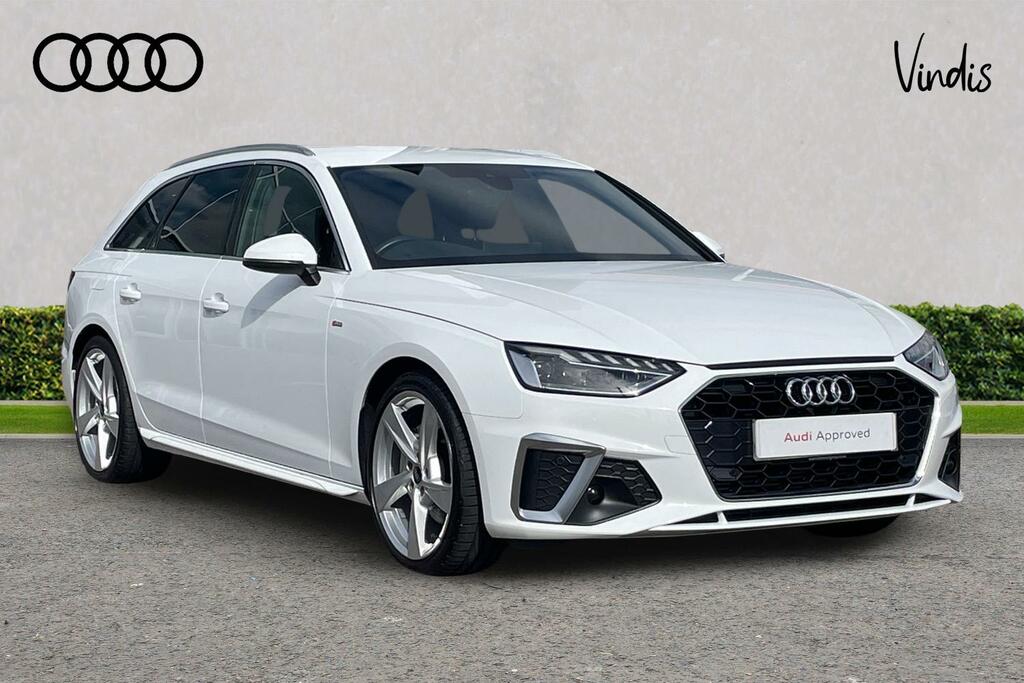 Audi A4 Avant Audi A4 Avant S Line 40 Tfsi 204 Ps S Tronic White