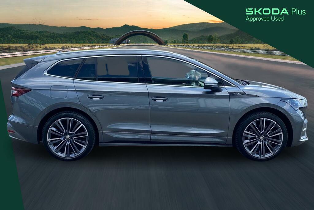 Skoda ENYAQ Skoda Enyaq Estate 210Kw 85 Laurin Klement 82Kwh Grey #4