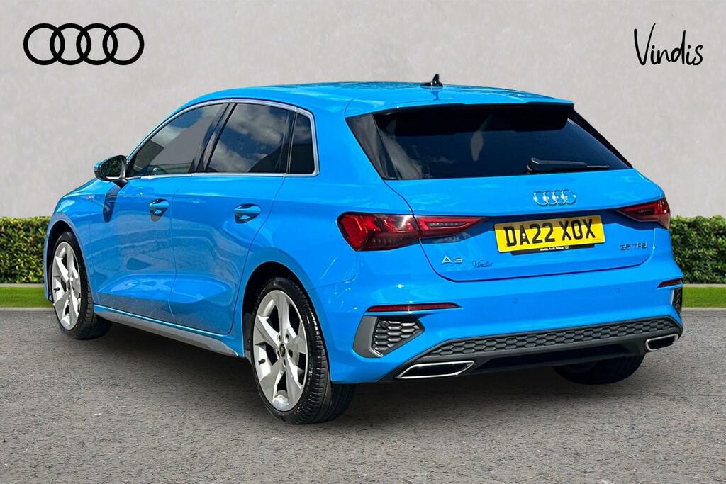 Audi A3 Audi A3 Sportback S Line 35 Tfsi 150 Ps 6-Speed Blue #3