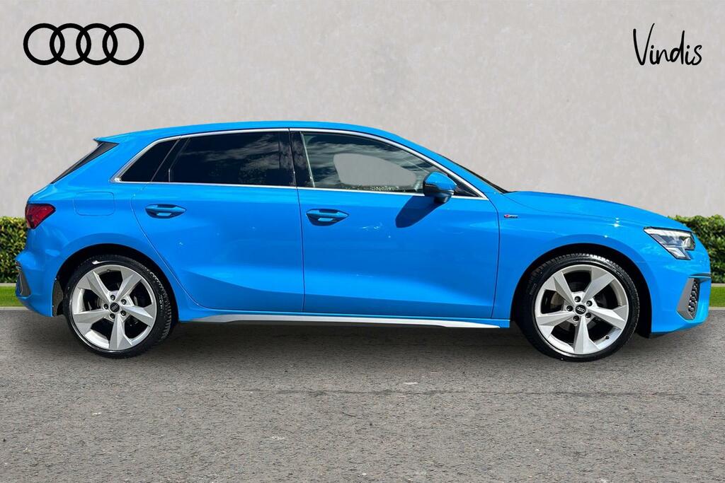 Audi A3 Audi A3 Sportback S Line 35 Tfsi 150 Ps 6-Speed Blue #4