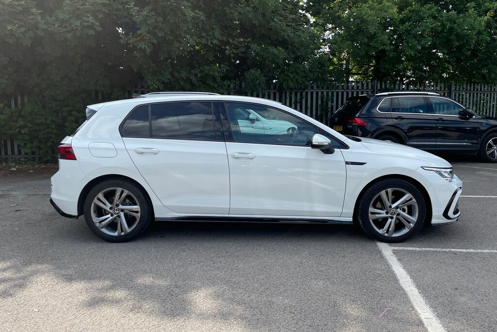 Volkswagen Golf Volkswagen Golf Hatchback 2.0 Tdi 150 R-lin White #4
