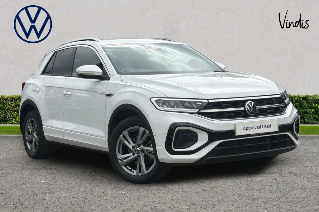 Volkswagen T-Roc Volkswagen T-roc Hatchback 1.5 Tsi R-line Dsg White