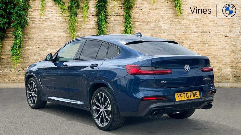 BMW X4 X4 M40d YF70FWE Blue #2