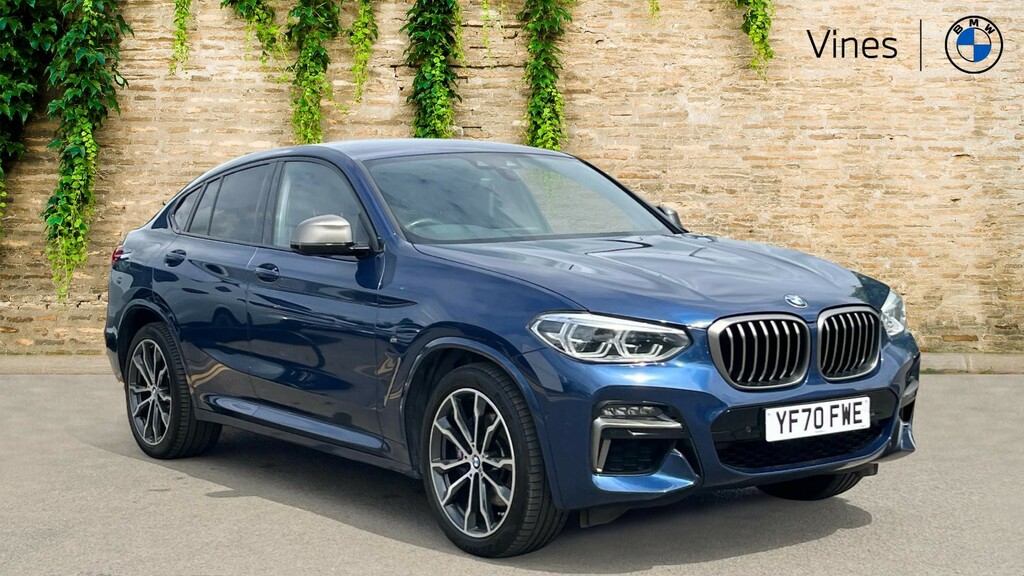 BMW X4 X4 M40d Blue