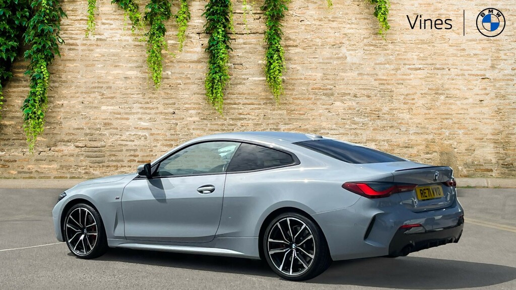 BMW 4 Series Gran Coupe 420I M Sport Coupe Grey #2