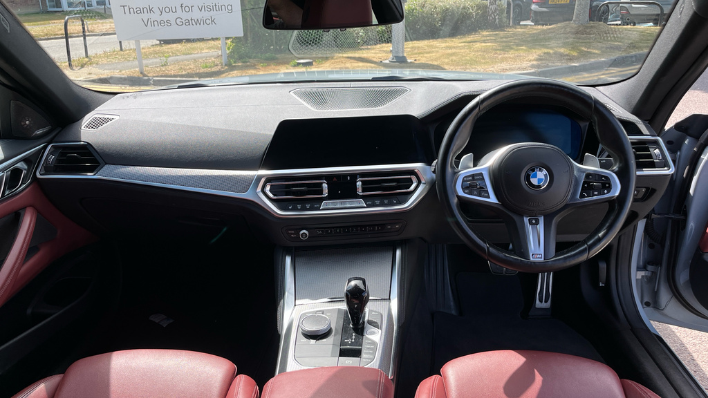 BMW 4 Series Gran Coupe 420I M Sport Coupe Grey #4